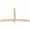 Ekena Millwork Bellingham Rough Sawn Timber Gable Bracket, Douglas Fir, 108"W x 72"H x 6"D x 6"F, 16/12 Pitch GBW108X72X0606BEL00RDF - alternate 2